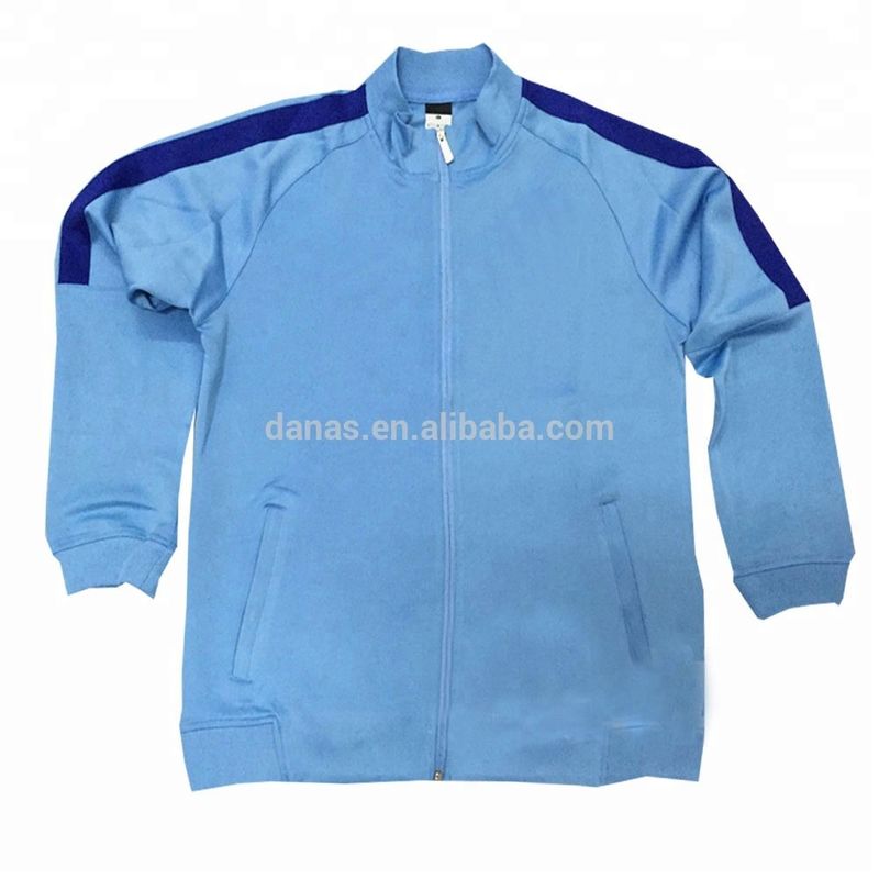 Custom hot selling new style outdoor sports football tracksuits men's soccer jacket