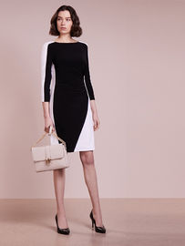 Fashion Women Business Dress With Long Sleeve