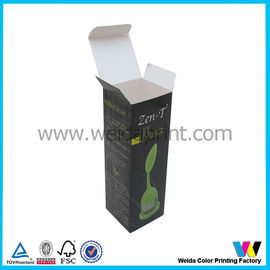 Black and Green Color Two Tuck End Paper Packaging Boxes for Gift Packaging