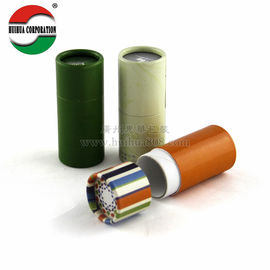 4C CMYK Printing Craft Paper Tube Containers Cardboard Cylinder Packaging For Gift