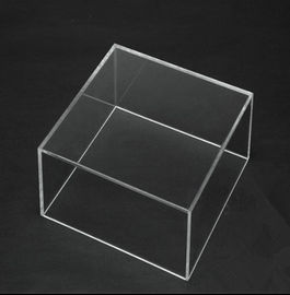 Clear Acrylic Makeup Storage Box Acrylic Products / Plastic Storage Boxes